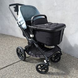 Bugaboo Fox 2 Stroller + Bassinet + EXTRA Frame, Ride Board & Footmuff (Hot Swappable!)
