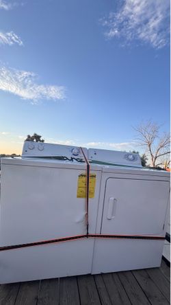 gas dryer and washer