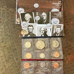 1985 uncirculated coin set.