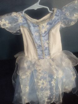 Blue princess dress