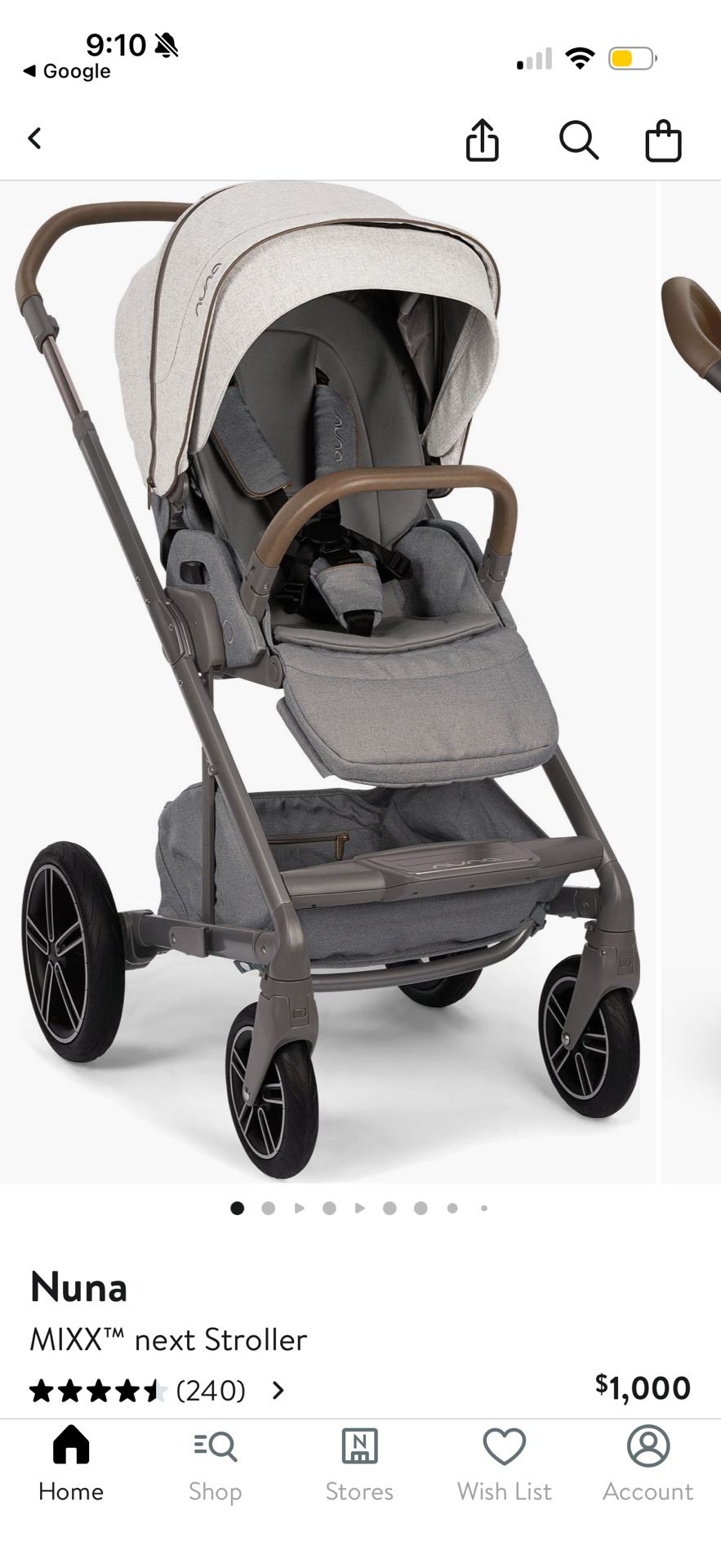 Nuna stroller