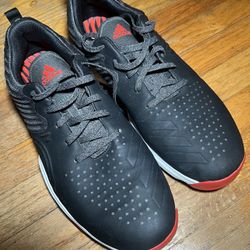 Adidas Golf Shoes – Men’s Size 11 – Black/Red – Boost Cushioning
