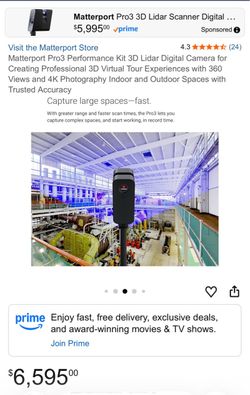 Matterport Pro Tripod, Dolly, Case & Bag Bundle