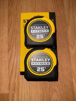 Stanley FatMax 25ft Tape Measure 2-Pack