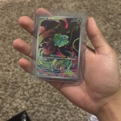 Pokémon Bulbasaur Mega Evolution 133/132 Illustration Rare Full Art Holo English