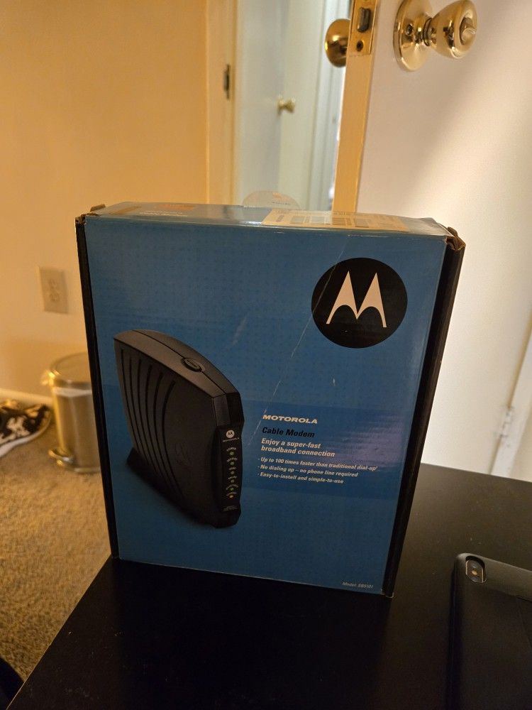 Motorola Cable Modem SB5101 New And Unused.