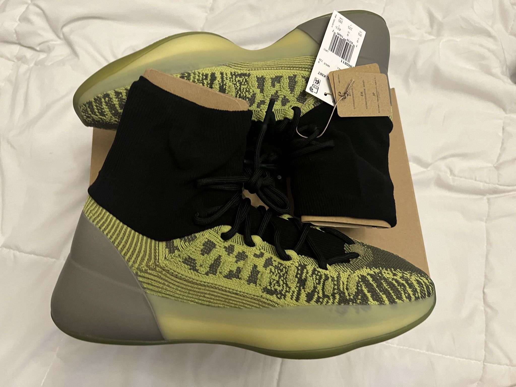 adidas gazelle silver green womens Shop Green Mens adidas Yeezy Knit Basketball Shoes  Shoebacca