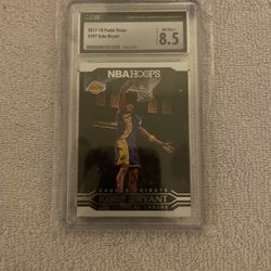 2017-18 Panini Hoops Kobe Bryant CSG 8.5