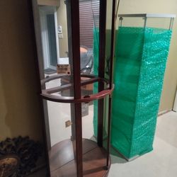Cherrywood Glass Case