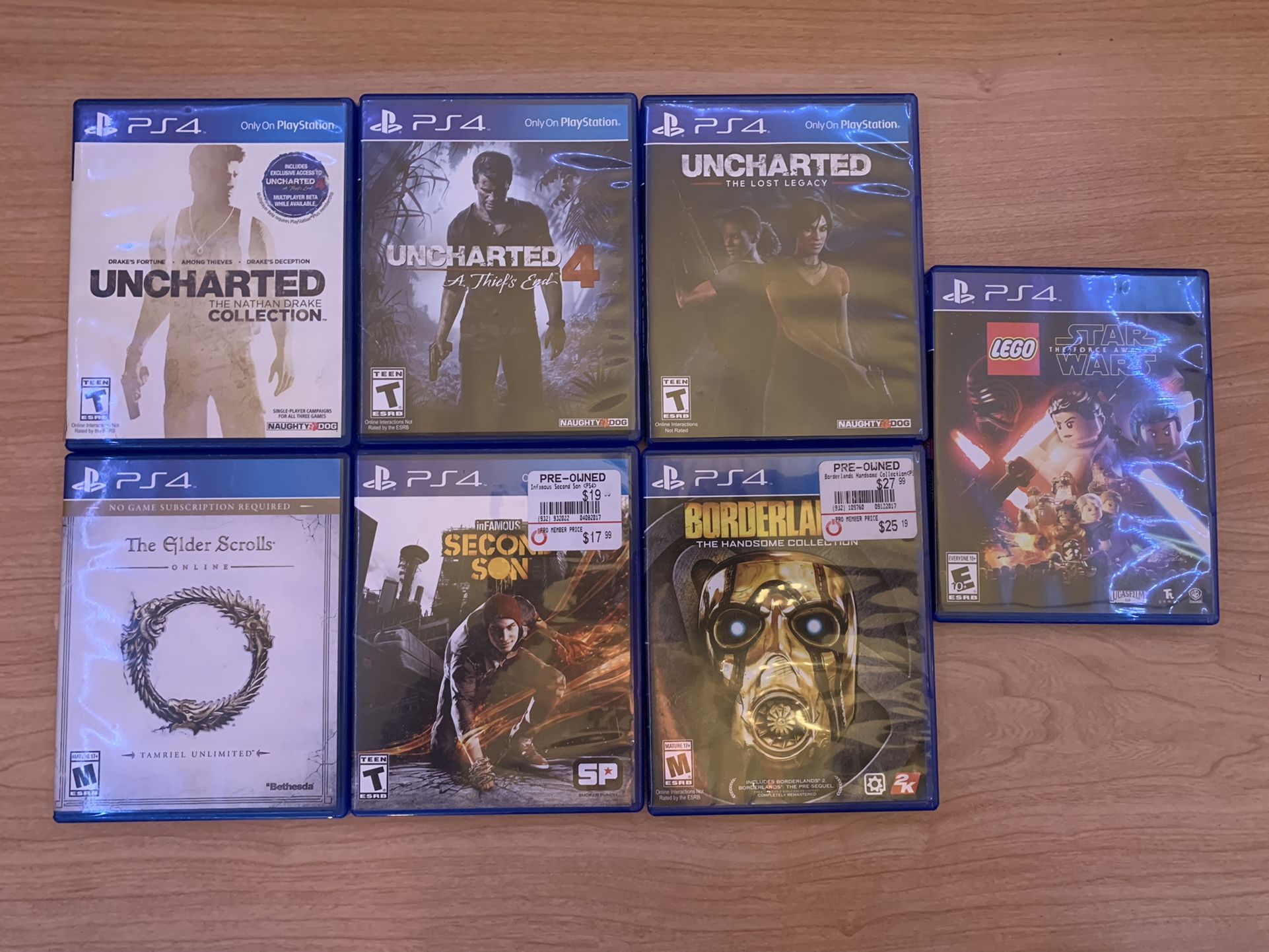Assortment Of PS4 Games