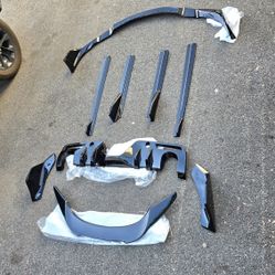 Toyota Supra Full body kit front Lip spoiler side skirts diffuser complete A90 GR MK5 style 2019 +