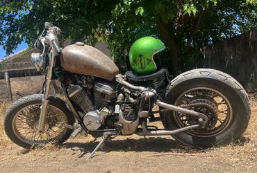1999 Honda VLX600 custom bobber. Rat rod edition.