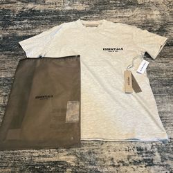 Light Oatmeal Essentials t-shirt