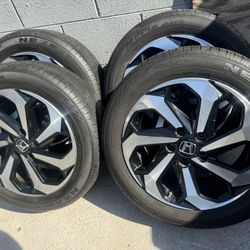 17” Honda Accord Wheels And Tires 