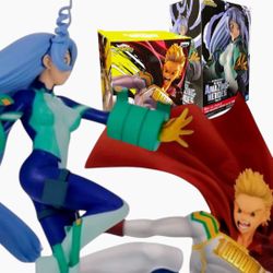 My Hero Academia Amazing Heroes Vol.16 Nejire Hado & Mirio Togata Figures - Collectible 