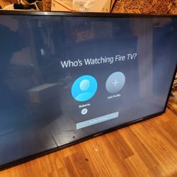 55-in Scepter 4K UHD 1080p Television With Fire Stick And DVD