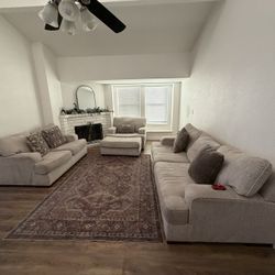 Alessandra Sofa, Loveseat and Ottoman 