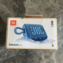 JBL Go 3 Speaker Blue