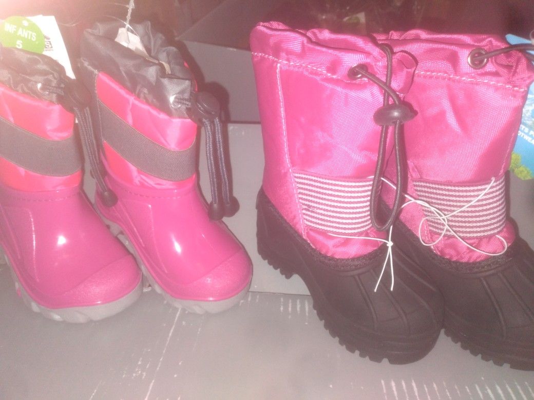 Toddler Snow/Rain Boots Size 5