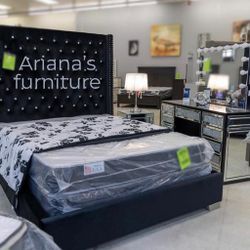 New Black Velvet Queen Size 