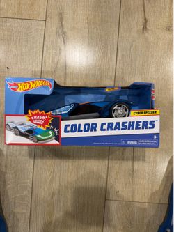 Hot wheels color crashers car with lights and sounds
