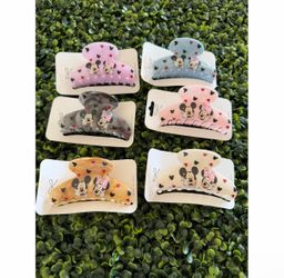 Mini & Mickey hair clips
