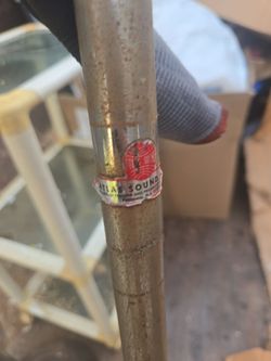 Vintage microphone stand