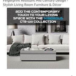 Mirror Coffee Table Brand New Box