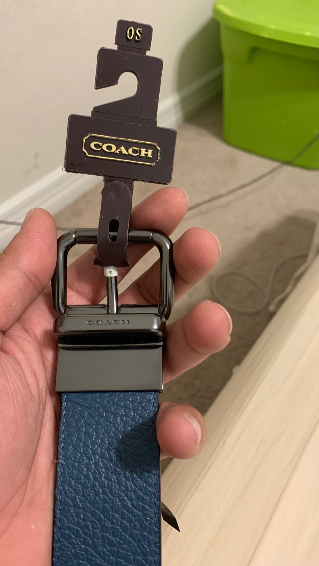 Coach belt brand new 38