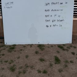 WHIT WRITTING BOARD