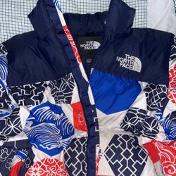 North Face  1996 Retro Nuptse IC Geo Print Jacket 