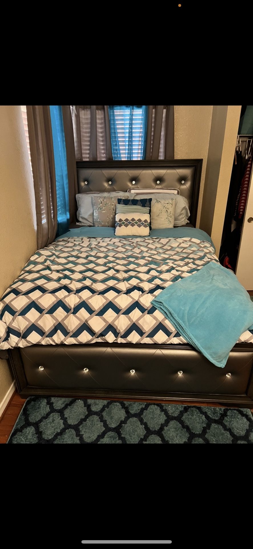 Queen Bed Frame For Sale-Great Condition