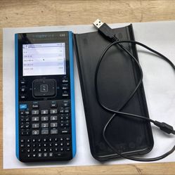 Texas Instruments TI Nspire CX II CAS Graphing Calculator With Cable Tested