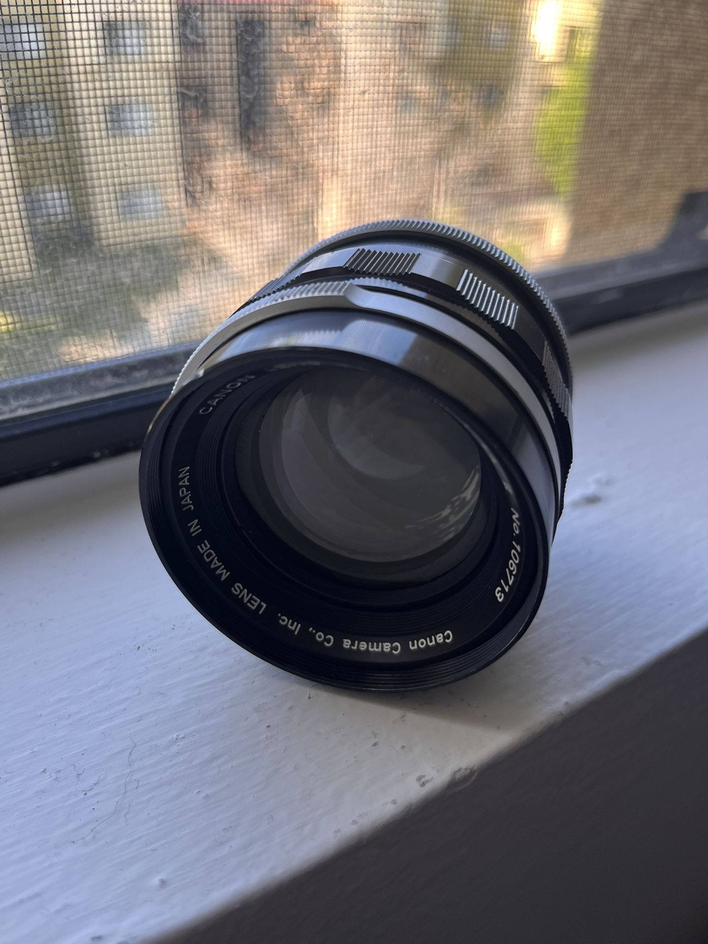 Canon FL 50mm F 1.4