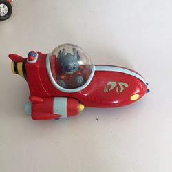Rare Lilo And Stitch Toy Spaceship Disneyland Resort