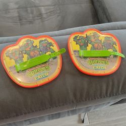 Pair of ninja turtles Velcro  gloves