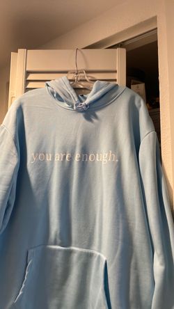 Xl light blue hoodie
