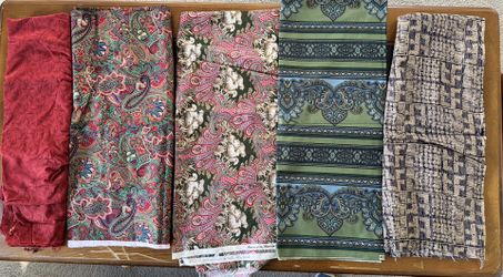 5 COTTON BLENDS FABRICS