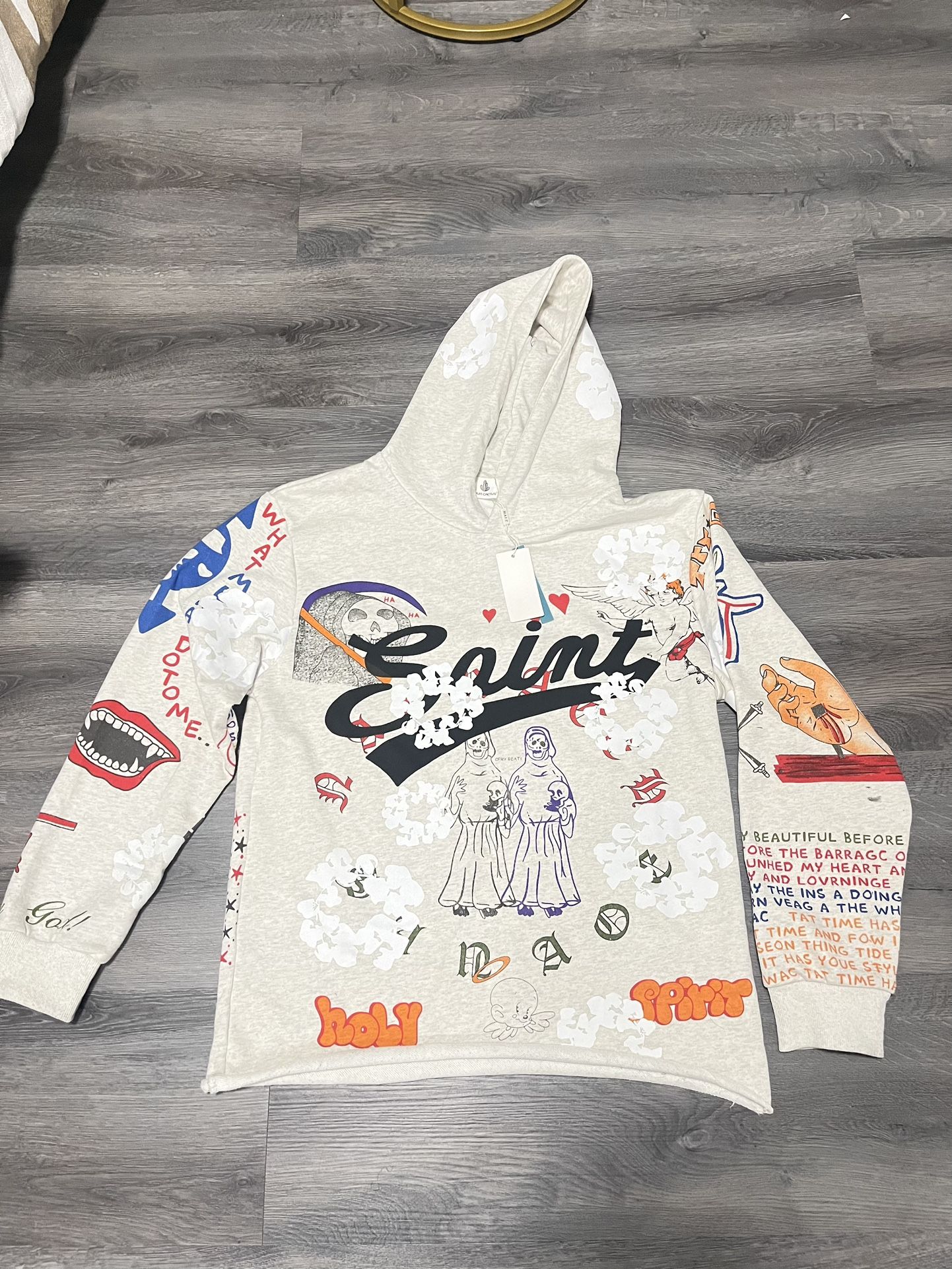 Saint Micheal x Denim Tears Hoodie Size M