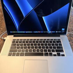 Apple MacBook Pro Retina Display, 15-inch, Mid 2015, Silver Computer 