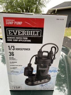 Sump pump