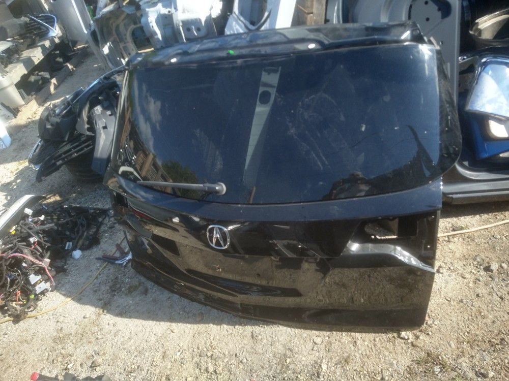 Acura Rear Glass Liftgate Damaged No Good Glass Windshield Wiper Arm Windshield Wiper Motor Complete Wiring Harness Inside All Still Good Usable Parts