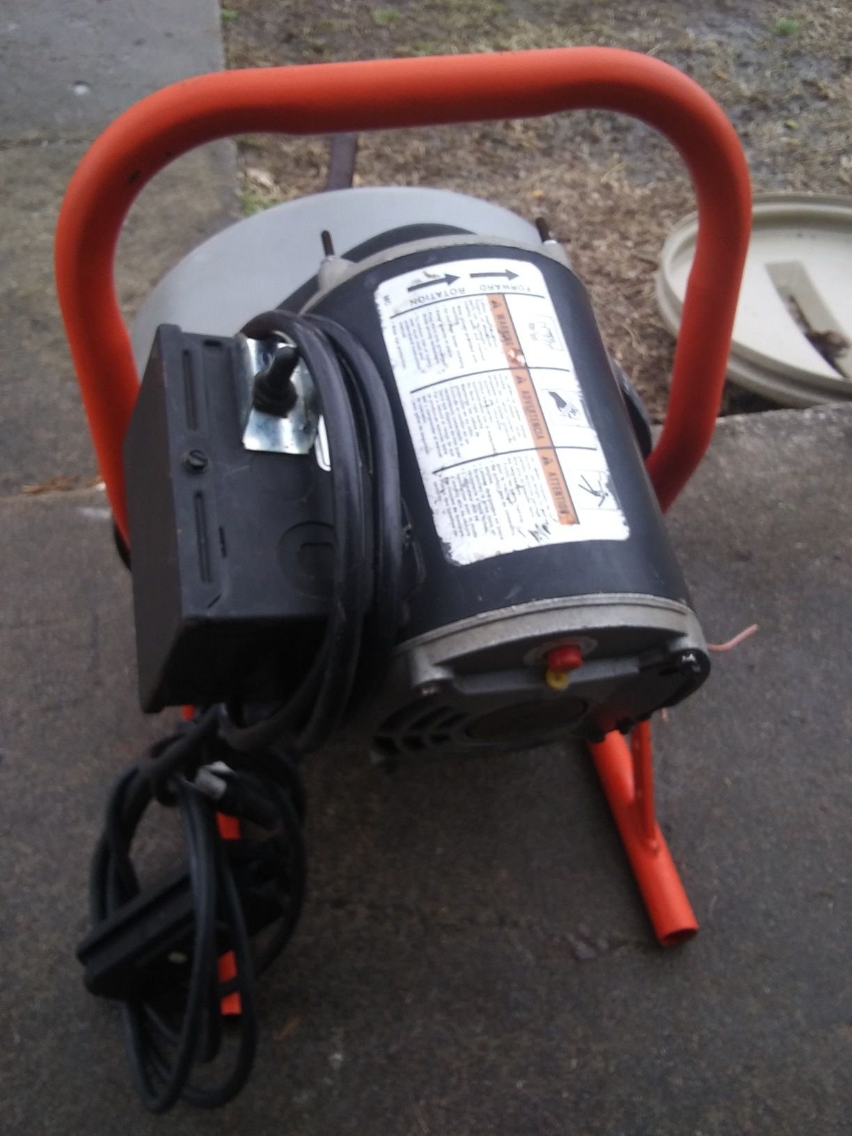 Ridgid K375 Powered Drain Cleaner for Sale in Mounds, OK OfferUp