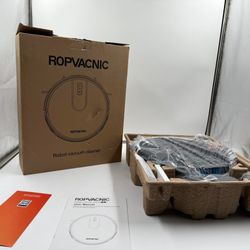 ROPVACNIC Robot Vacuum Cleaner Robot Vacuum and Mop Combo with 4000Pa Suction...