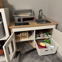 Kids Play Kitchen + Accessories 