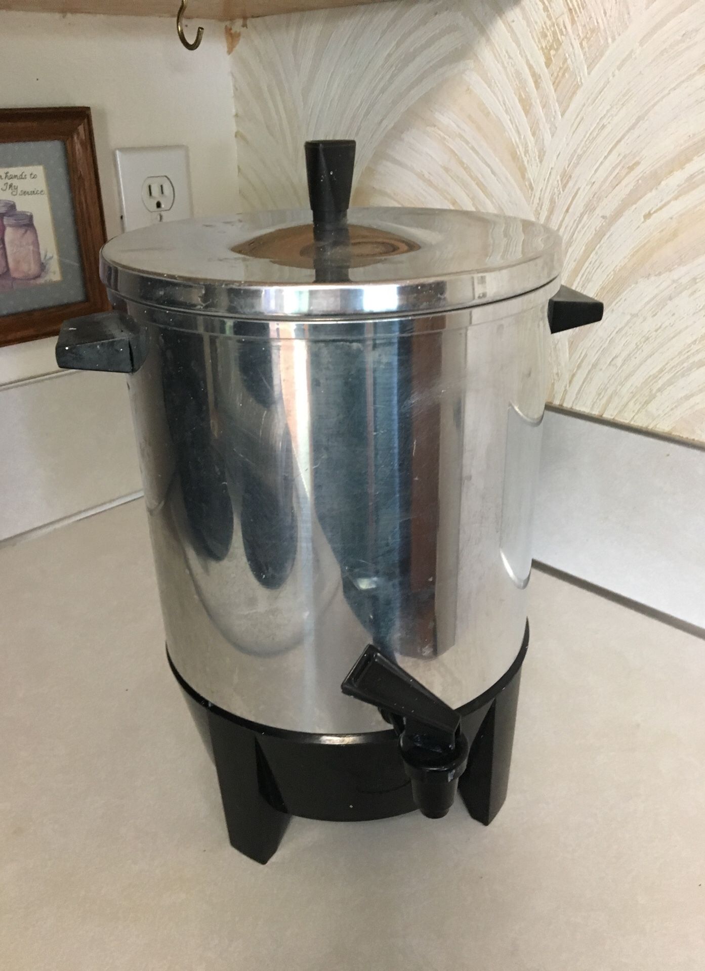 30 cup peculator coffee pot