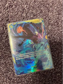 Sanji OP06-119 SEC - One Piece TCG - English Card Near-Mint Secret Rare SR