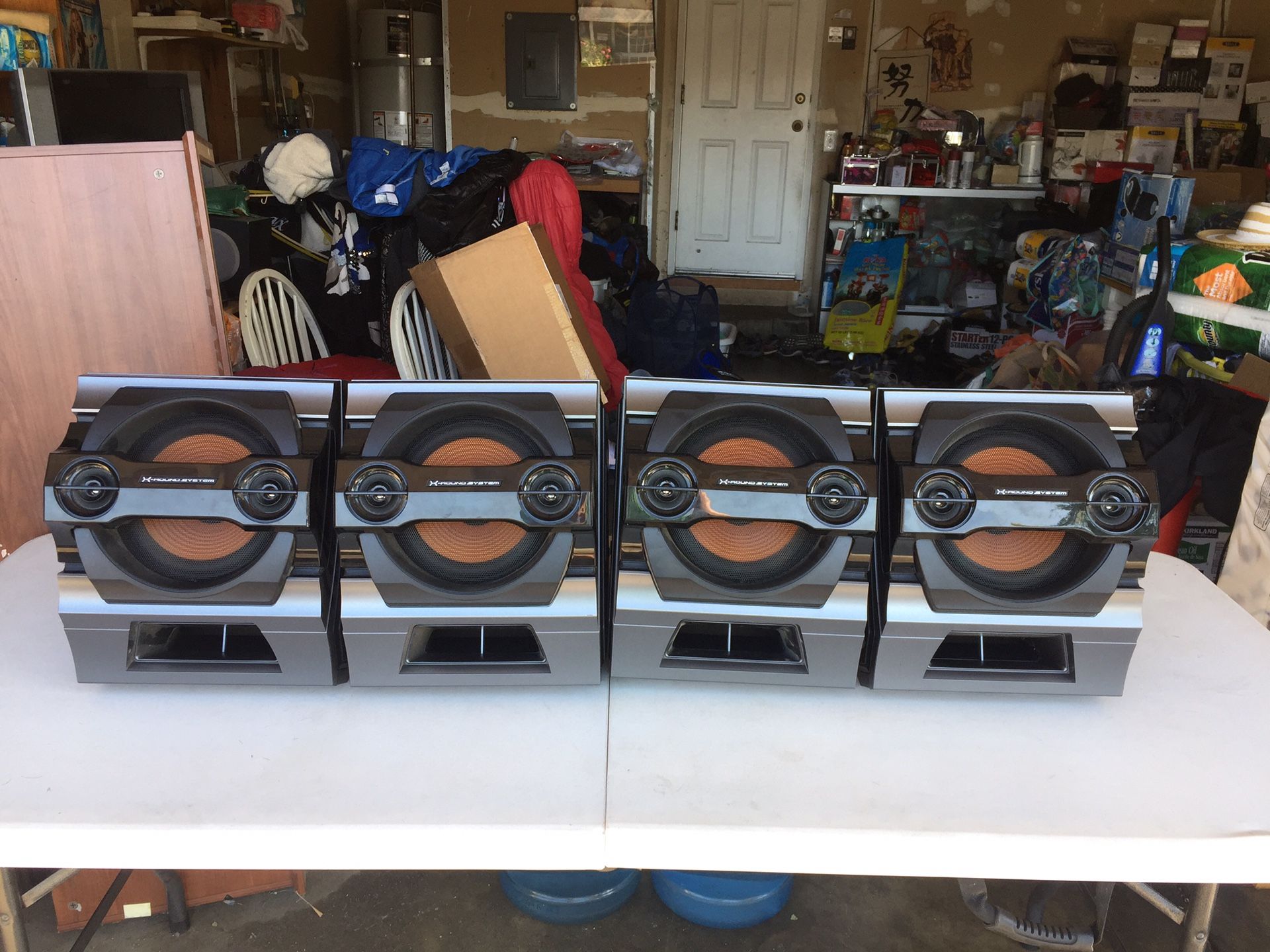 SONY SS-ZX99i speakers system 8” woofer. $50/each for Sale