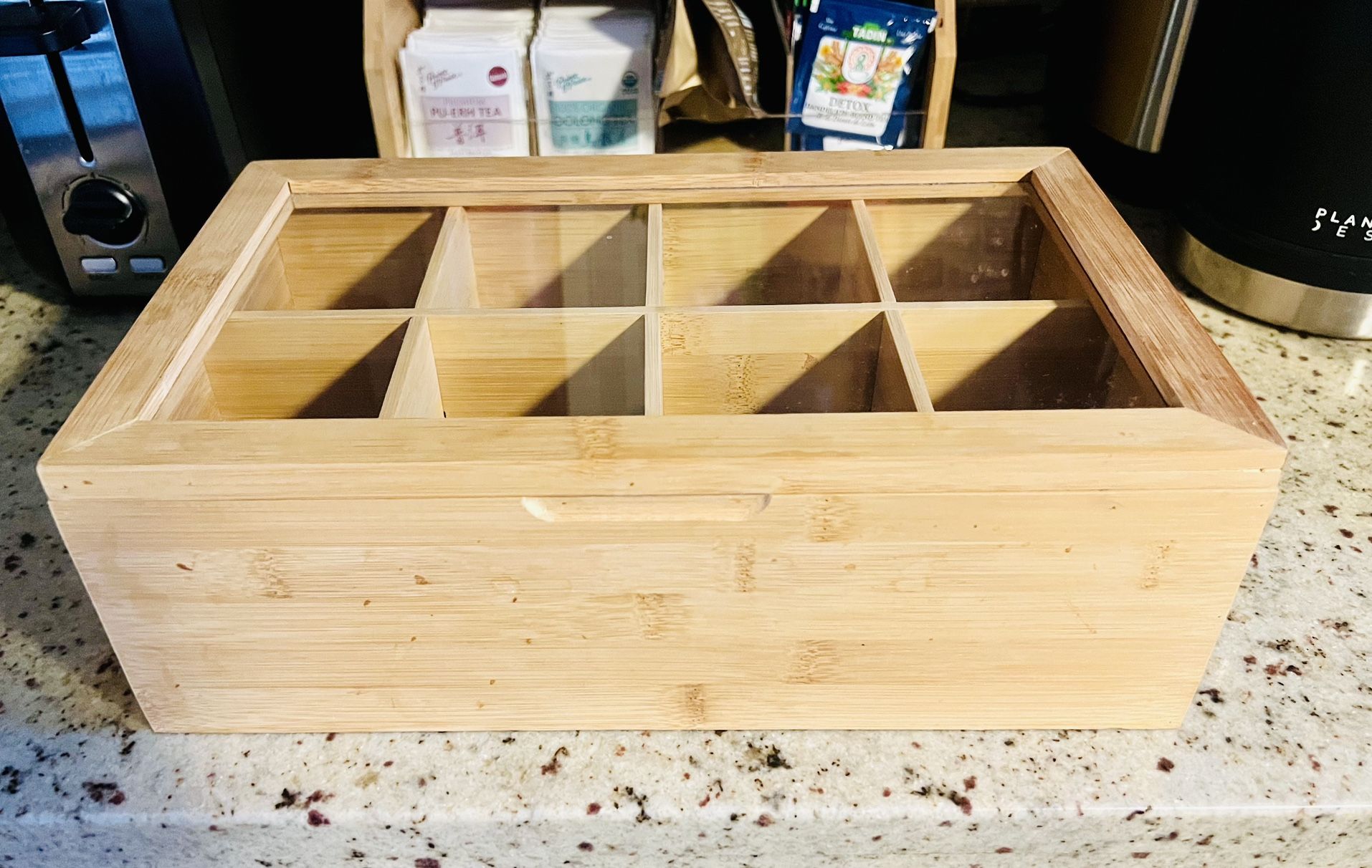 Tea Box Bamboo Wooden