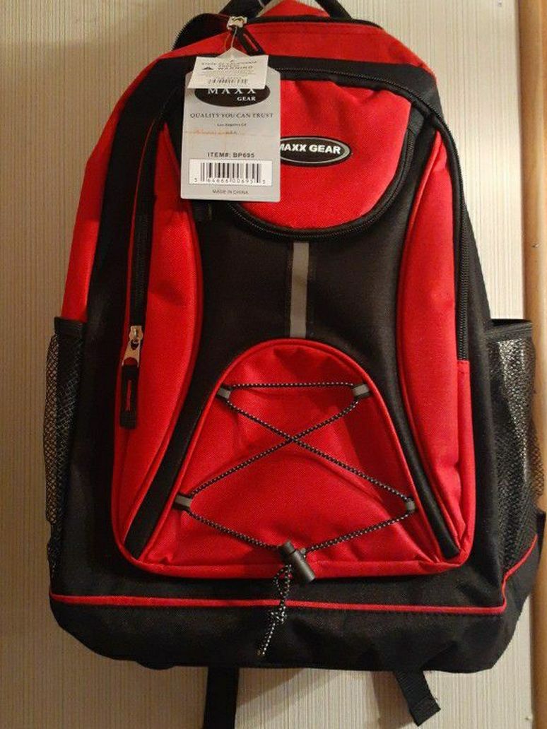 Nice Heavy Duty Strong Back Pack With Extra Padding On The Straps And On The Back Part As Well For More Back Support And Comfort